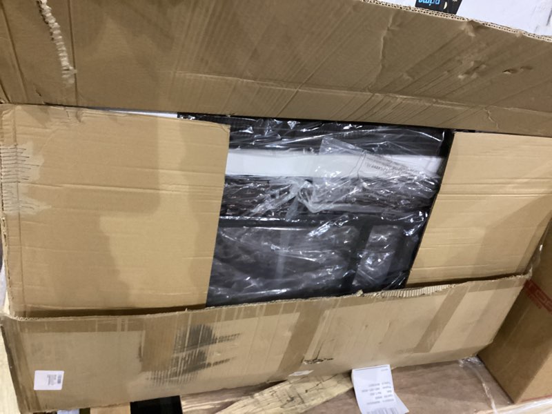 44 Inch Propane Fire Pit Table, 50000BTU Rectangle Fire Table with Double-Sided Cover, Separate Stor