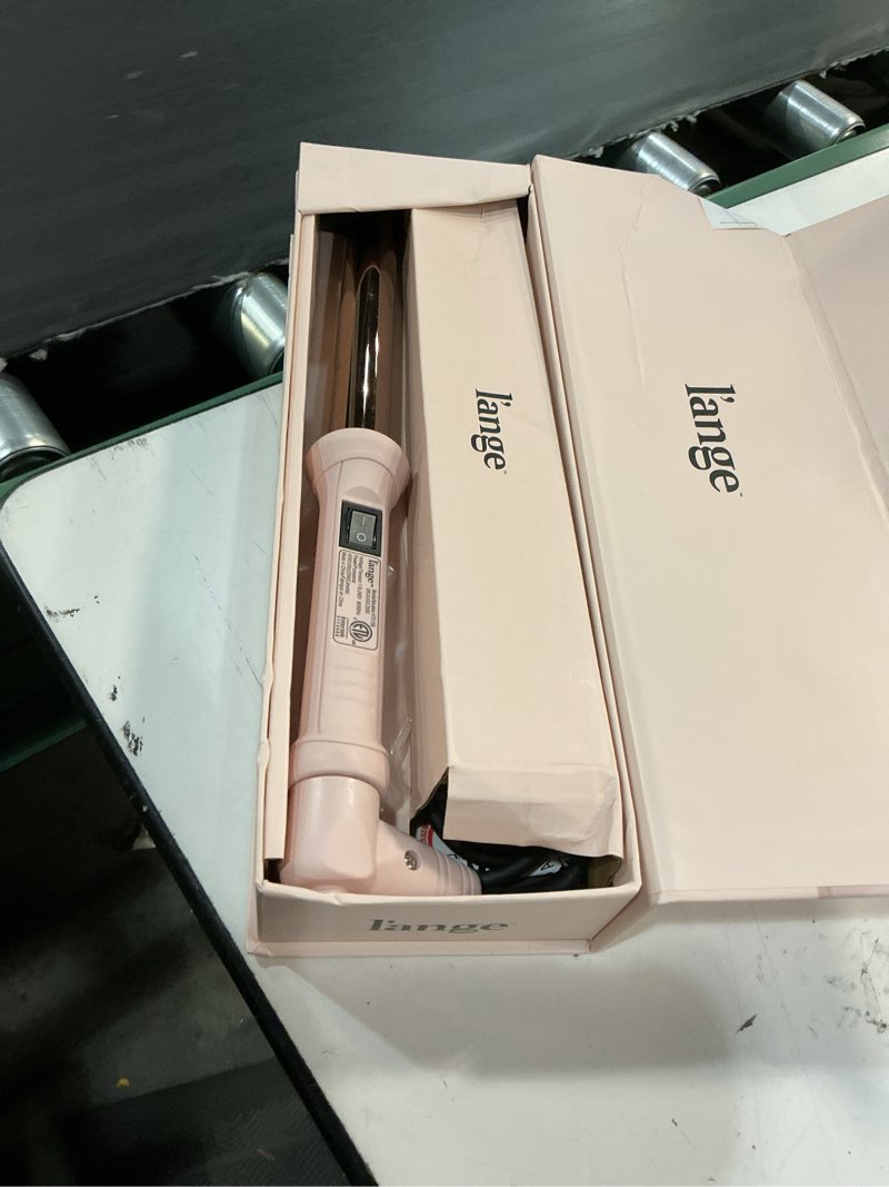 Condition photo showing Good Condition for l'ange hair ondulé ceramic curling wand | salon hair styling wands for beach waves
