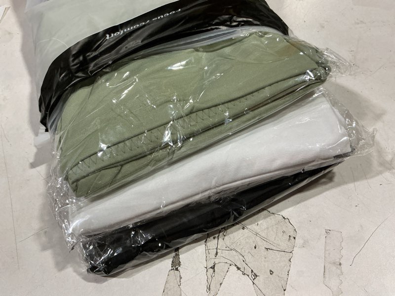 Condition photo showing New/Like New for Hi Clasmix Leggings for Women 3 Pack-High Wasited Tummy Control Yoga Pants Clothing for Workout Athletic L-XL 3 Pack 