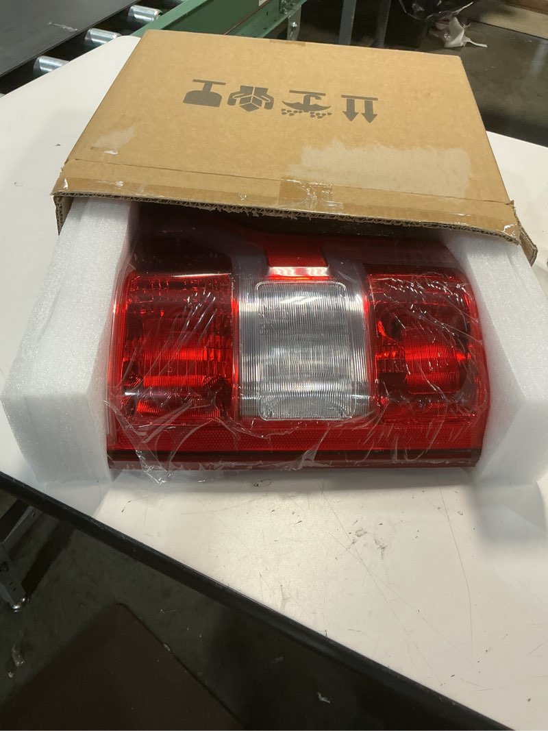 Condition photo showing Good Condition for boine f150 tail light compatible with 2018 2019 2020 ford f150 f-150 right passenger side rear light brake lamp - bulb and harness included replace jl3z13404h