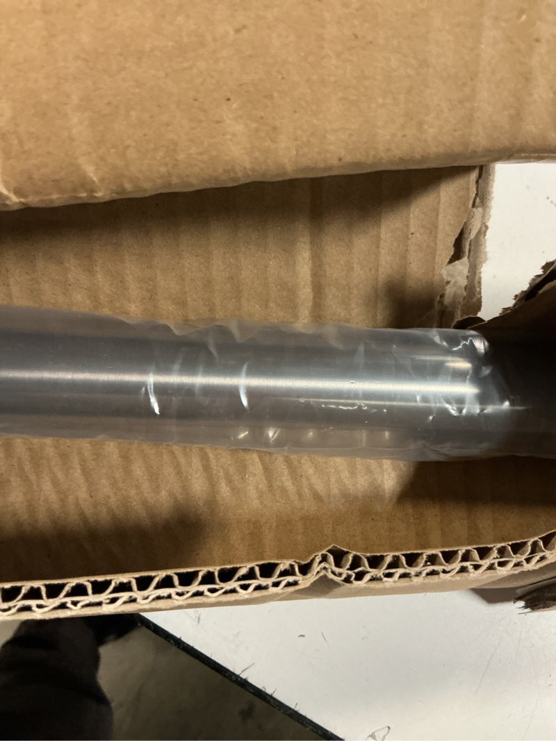 Condition photo showing Good Condition for hershii expandable window shower curtain tension rod oval head clothes hanging bar rail for closet wardrobe, no drilling, 25.4mm pipe diameter 27.56 - 47.24 inches ivory