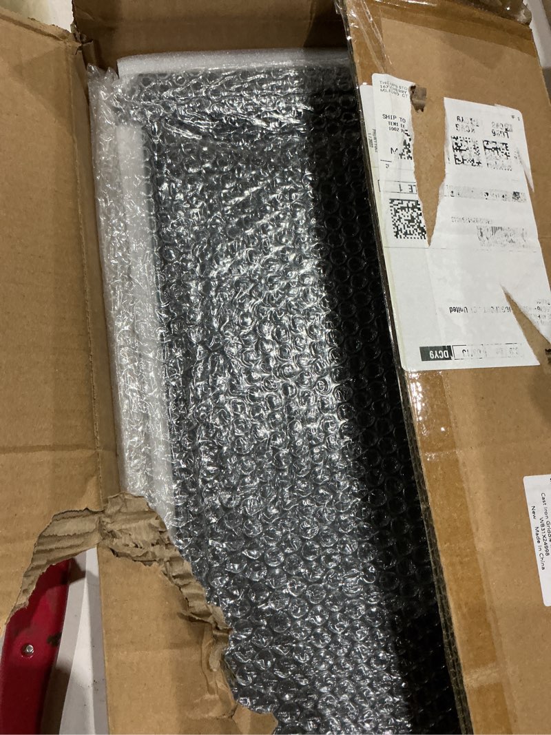 Condition photo showing Good Condition for stove top griddle for ge gas stove replacement wb31x24738 grill stovetop cast iron pan flat plate general electric rang parts burner center griddles cooktop wb31x24998 1pcs wb31x24738