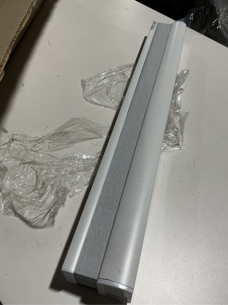 Condition photo showing item condition for Joydeco No Tools No Drill Cordless Cellular Shades, Light Filtering Honeycomb Blinds for Indoor Windows, Thermal Insulating & Noise Reducing (White, 25" W x 64" H) Light Filtering - White 25"W x 64"H