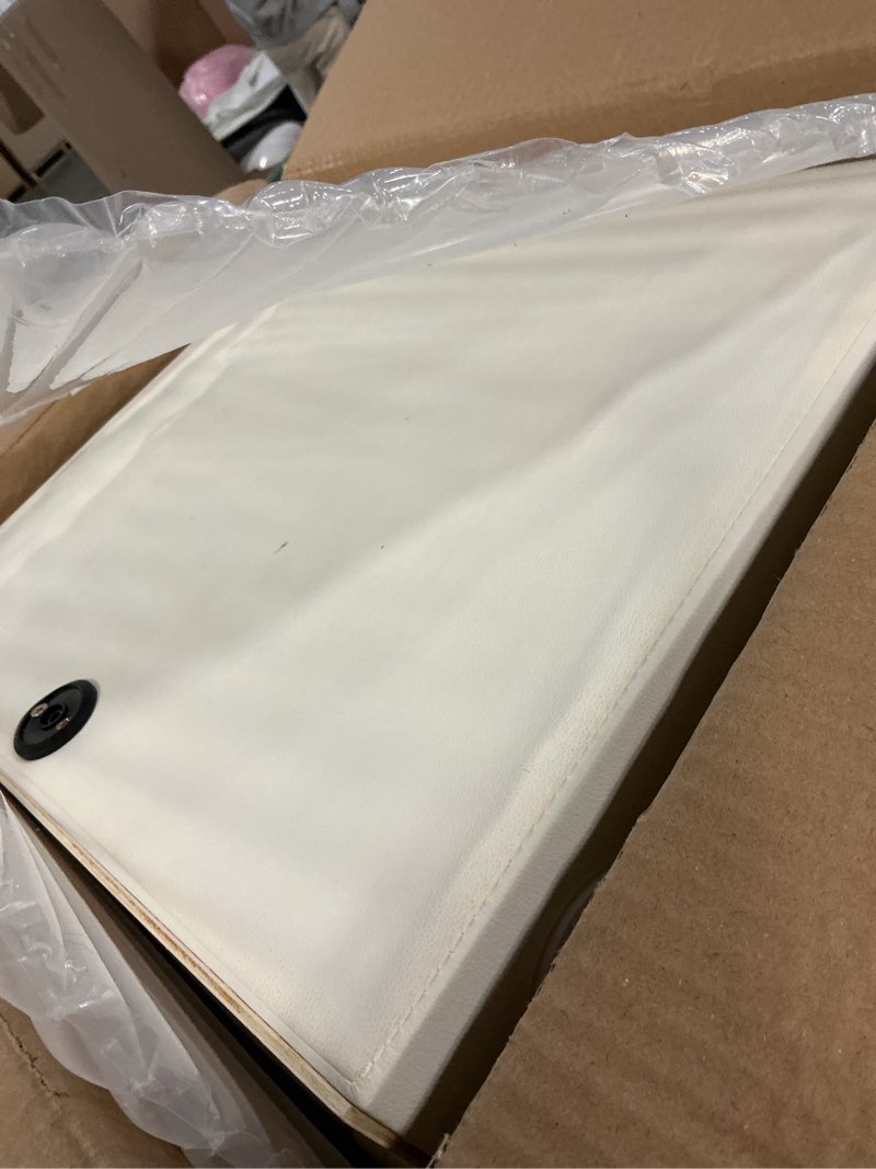 Condition photo showing Good Condition for Smart Nightstand Floating Bedside Table LED Nightstand with Charging Floating Nightstand Bedroom Options for Young People.White