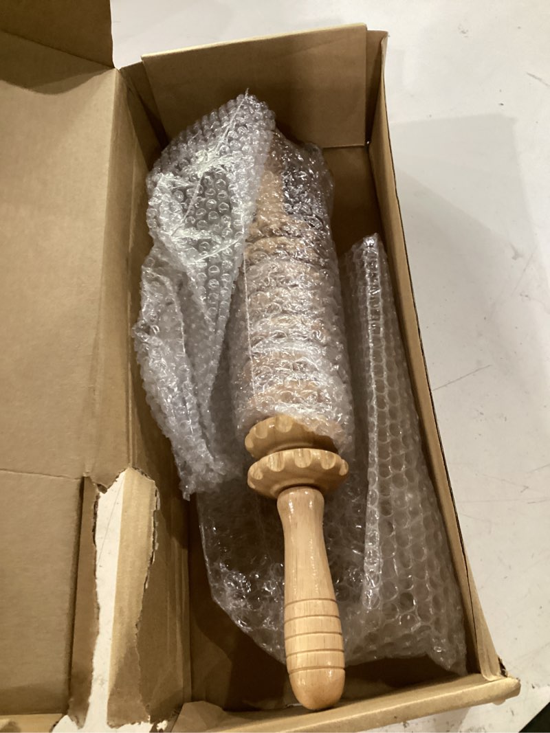 Condition photo showing Good Condition for komogir wood therapy massage tools 5-in-1 lymphatic drainage massager maderoterapia kit wooden massager body sculpting tools for muscle pain relief, anti-cellulite, body contouring and shaping