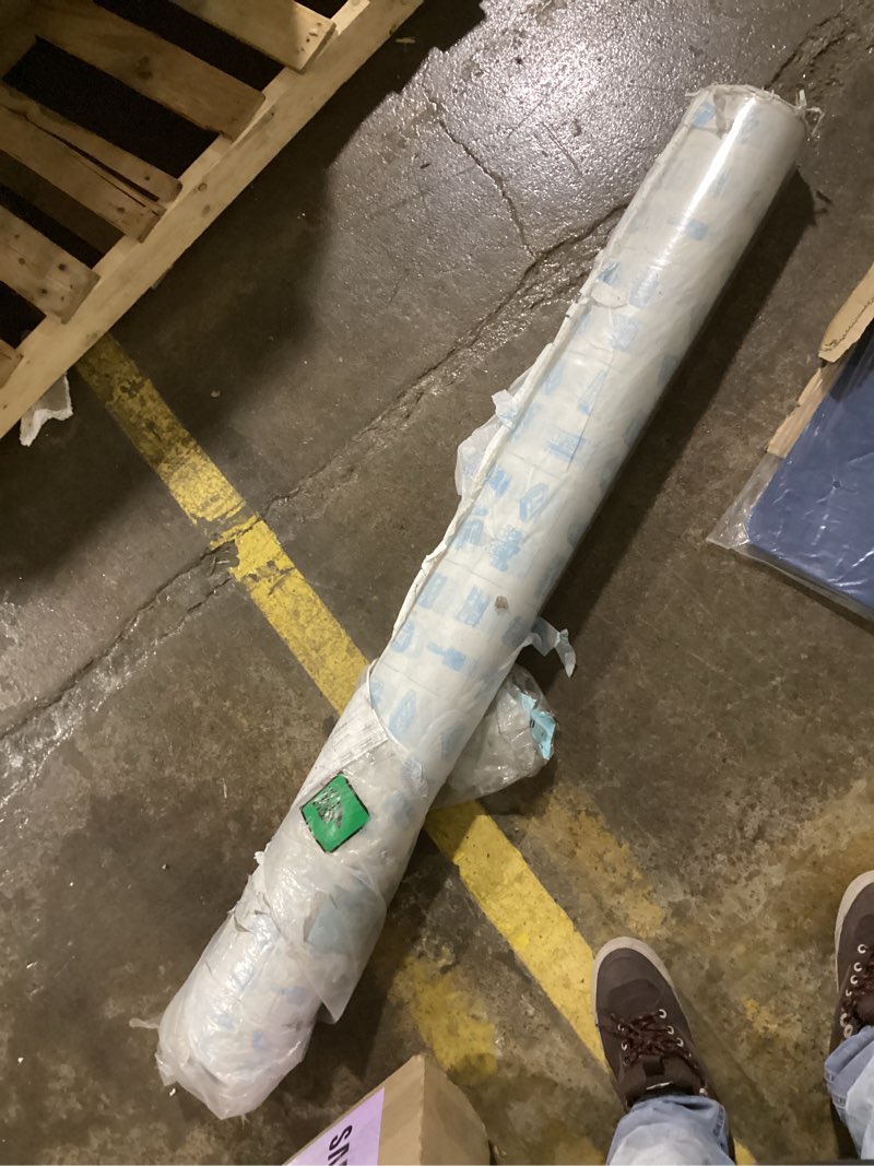 Condition photo showing As Is for 30 Gauge Clear Vinyl, 20 Yard ROLL