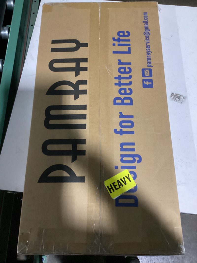 pamray 32 inch small computer desk with 2 drawers for bedroom study writing home office table for small spaces brown brown 32 inch