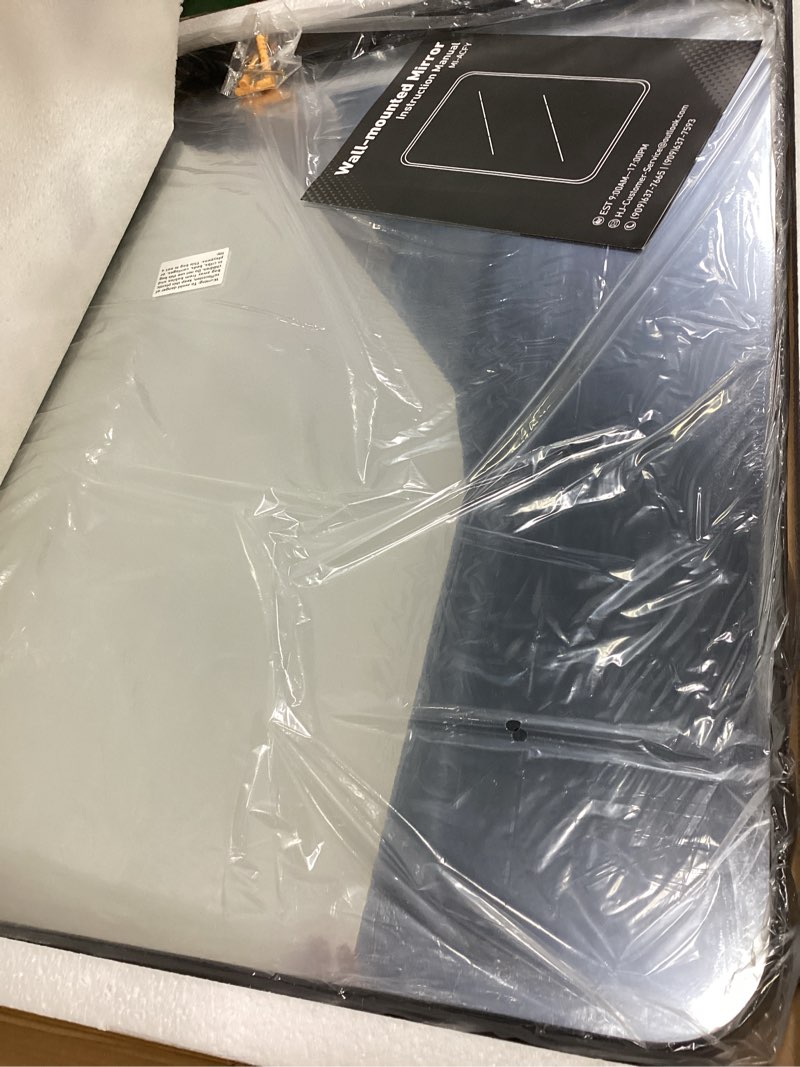 Condition photo showing Good Condition for full length mirror mi-acfy-2230-bk