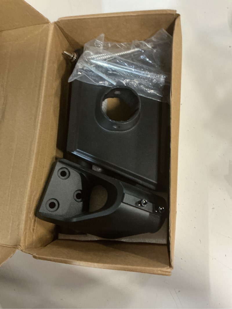 Condition photo showing Good Condition for gen 3 mount for starlink, 360° adjustable standard 4/4x dish wall mount with aluminum adapter, rust-resistant roof and eave mounting kit for outdoor use black