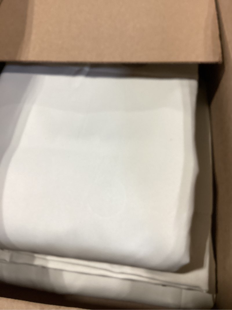 Condition photo showing Good Condition for ryb home 3-in-1 soundproof - blackout - energy saving curtains for bedroom, soundproof blanket curtains for living room nursery patio sliding glass door, beige, w 62 x l 95, 2 panels 62"w x 95"l (pack of 2) beige
