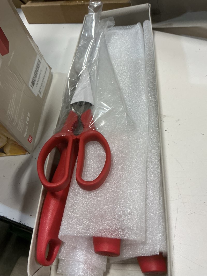 Condition photo showing Good Condition for zwilling now s 6-pc knife block set - granada orange 6-pc grenada orange
