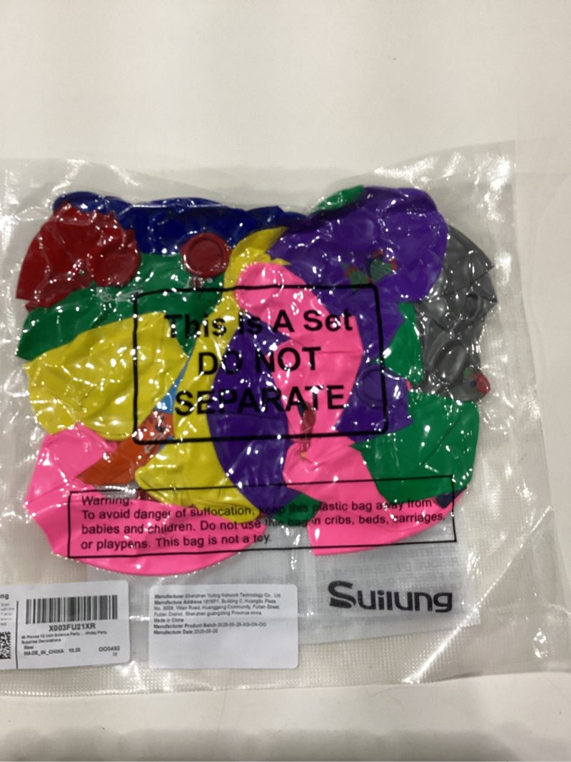 Condition photo showing New/Like New for 40 Pieces 12 Inch Science Party Balloons Decorations Science Themed Birthday Latex Balloons for Scientist Science Lab Birthday Party Supplies Decorations