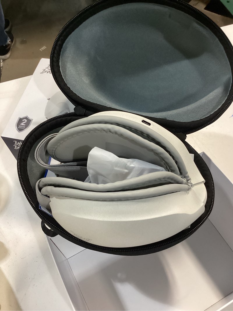 Condition photo showing Good Condition for BOB AND BRAD Zero Pro Ultra-Quiet Eye Massager with Heat and Cooling, Lightweight Eye Massager with Scroll Button for Headache Migraine Dry Eyes Relief, FSA Eligible HSA Item for Stress Relief