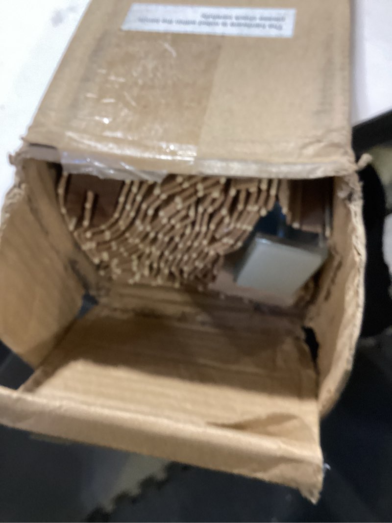 Condition photo showing Good Condition for LazBlinds No Tools No Drill Cordless Bamboo Roman Shades, Light Filtering Window Treatment, Roll Up Bamboo Blinds for Windows 32'' W x 64'' H, Natural 306 Light Filtering-natural306 32" W x 64" H