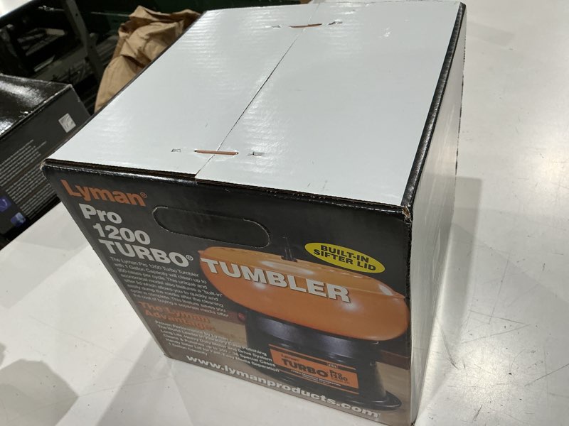 Condition photo showing New/Like New for lyman pro 1200 tumbler (115-volt)