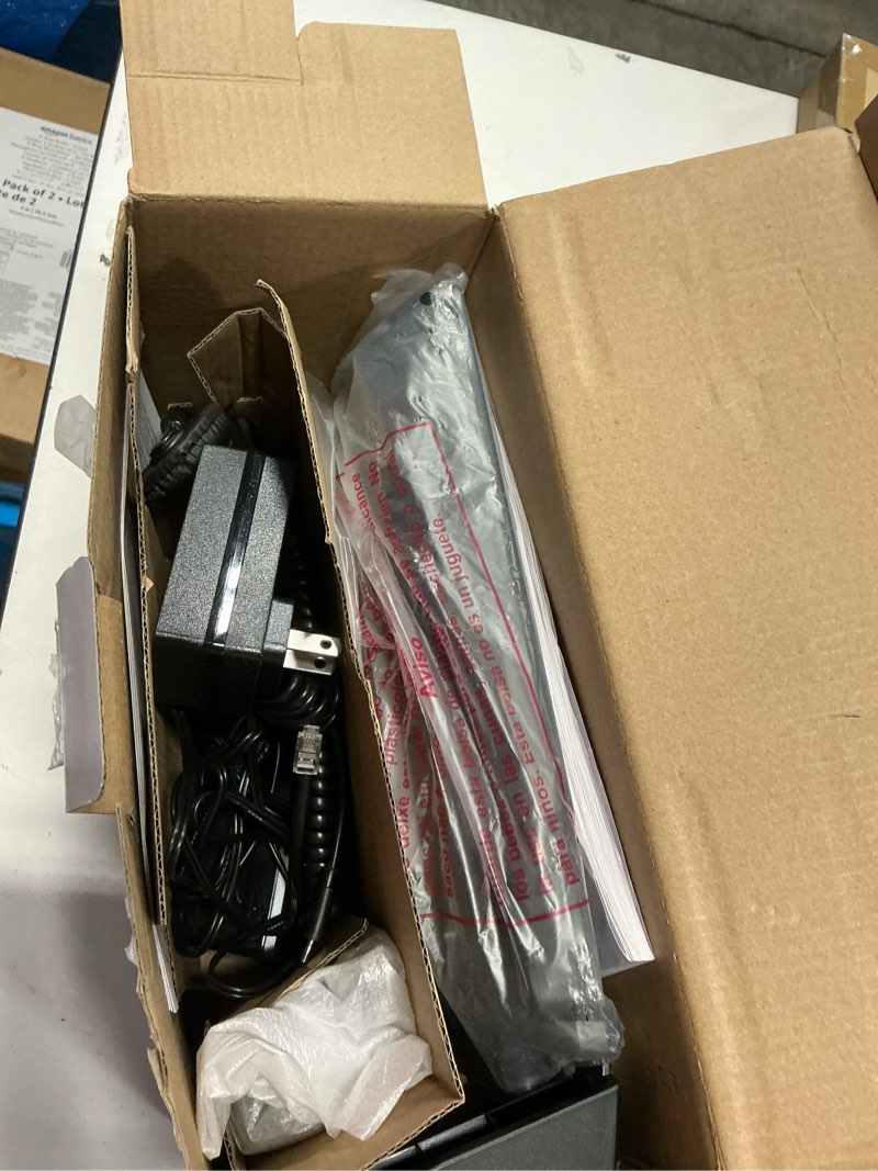 Condition photo showing Good Condition for VTech AM18447 Main Console 4-Line Small Business Phone System - Expandable to 10 Stations, Digital Answering Machine, Auto Attendant, Intercom & Custom Music on Hold, Black Main Console | Black