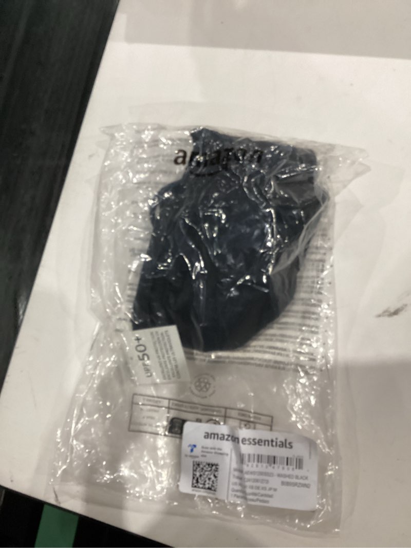 Amazon Essentials Women's Bandeau Swim Top, Washed Black, X-Small