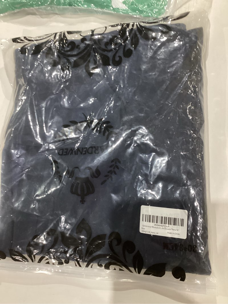 Condition photo showing New/Like New for Gardenwed Women’s Square Neck Midi Cocktail Dress A Line 2025 Fall Sleeveless Slit Formal Wedding Guest Dresses Navy M