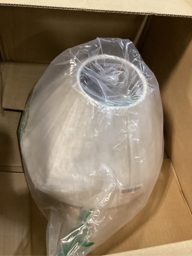 Condition photo showing New/Like New for Aspen Creative 58703A, Empire Uno Lamp Shade, Beige, 4" Top x 11" Bottom x 7" Slant Height, Slip UNO 33mm