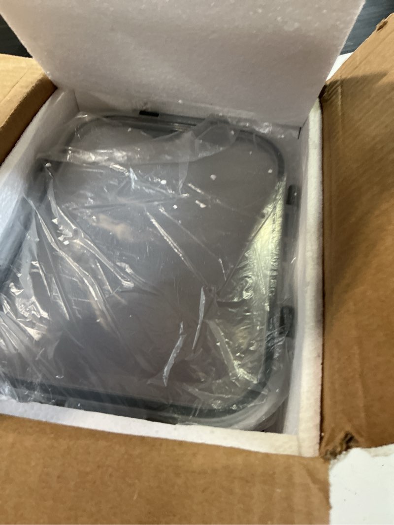 Condition photo showing Good Condition for 2 pack large glass storage containers with lids 85oz/10.5cup big airtight glass food storage containers for rotisserie chicken watermelon meal prep, bpa free, freezer dishwasher oven safe gray