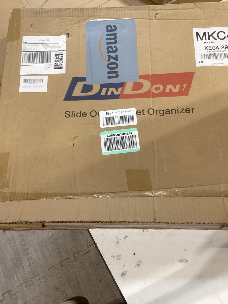 Condition photo showing Good Condition for dindon pull out cabinet organizer (20" w x 18" d) 1 tier?single tier oak wood under cabinet slide ou