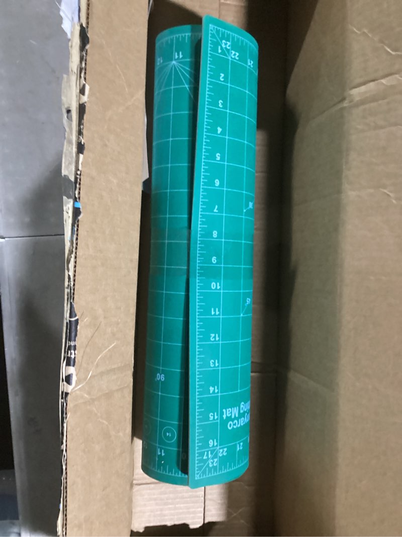 Condition photo showing Good Condition for Gundam Model Builder's Self Healing Cutting Mat Rotary Sewing Mat Quilting Cutting Board, Craft Cutting Board for Sewing, Double Sided, 2.4 Pounds, 5-layer 18" x 24"(A2)