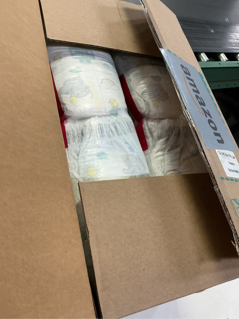 Condition photo showing New/Like New for Pampers Diapers - Swaddlers 360° - Size 5, 116 Count, up to 100% Leakproof Comfy Dry Fit, Designed for Easy Changes, Pull On Baby Diaper (Packaging May Vary) Size 5 116