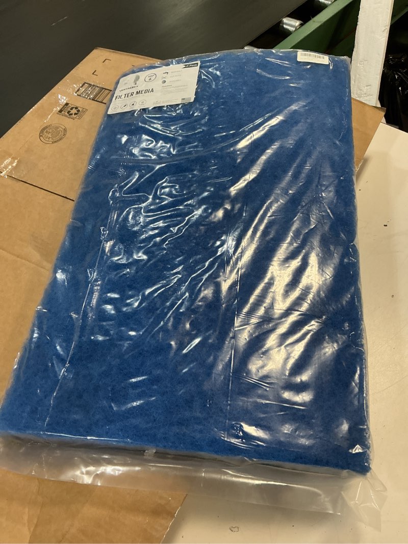 Condition photo showing Good Condition for 16x25x1 reusable air filters - made in usa - merv 6 washable ac hvac furnace fan coil filter media - cut to fit - synthetic alternative to hog’s hair filter - 2 pack