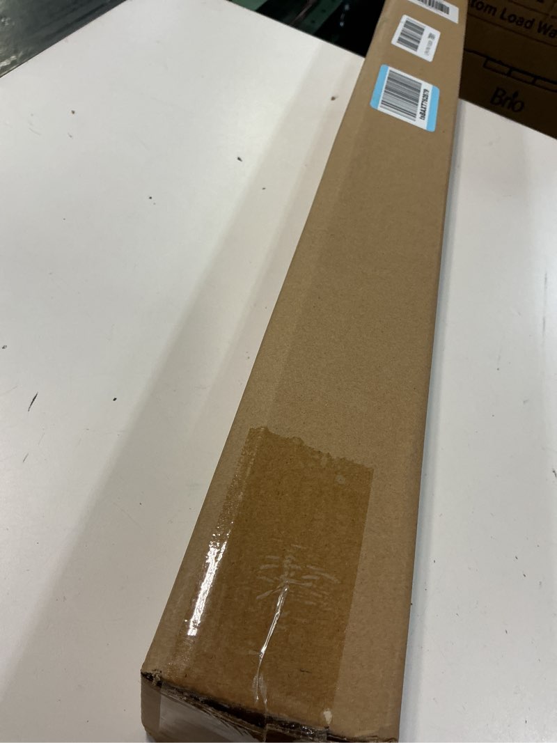 Condition photo showing New/Like New for lazblinds no tools no drill cordless roman shades for windows, blackout thermal insulated uv blocking window blinds, room darkening fabric blinds for indoor windows, 30'' w x 64'' h, off white blackout - off white 30" w x 64" h