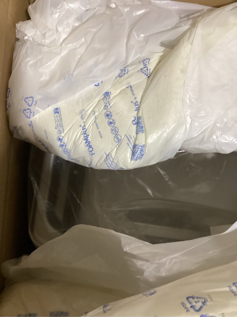 Condition photo showing Good Condition for NutriChef 350W Vacuum Sealer Machine - 8L Chamber Commercial Food Sealer, Automatic Meat Packing and Sous Vide System with Digital Control, Includes Vacuum Roll Bags 17.6’’ x 14.2’’ x 13.8’’ -inches