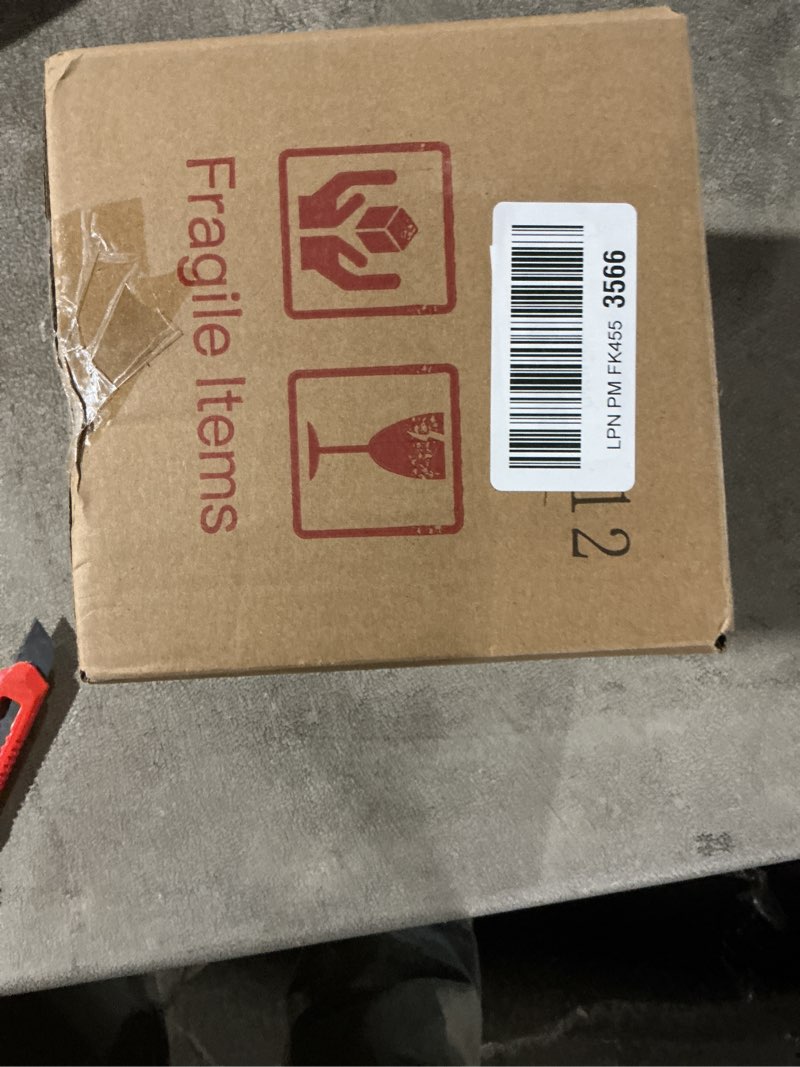 Condition photo showing Good Condition for Plastic Drinking Glasses Set of 8, 14oz Rocks & 20oz Water Cups, Unbreakable Plastic Glasses Drinkware, Clear Kitchen Tumblers for Home & Outdoors, Reusable , BPA-Free, Top-Rack Dishwasher Safe