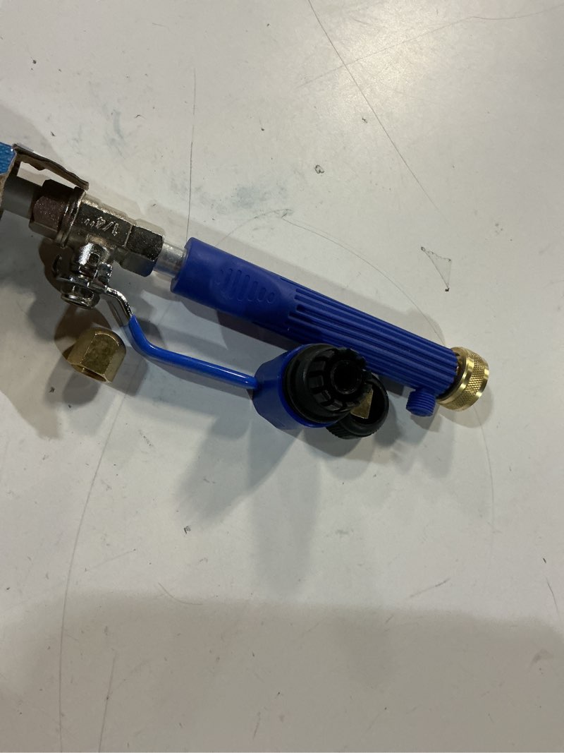 Condition photo showing Good Condition for upgraded jet nozzle for garden hose power washer wand hydro jet high pressure washer tools with 2 different nozzles and hose quick connectors