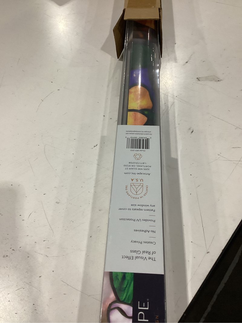 Condition photo showing New/Like New for artscape 01-0113 decorative window film, 24 inch x 36 inch (pack of 1)