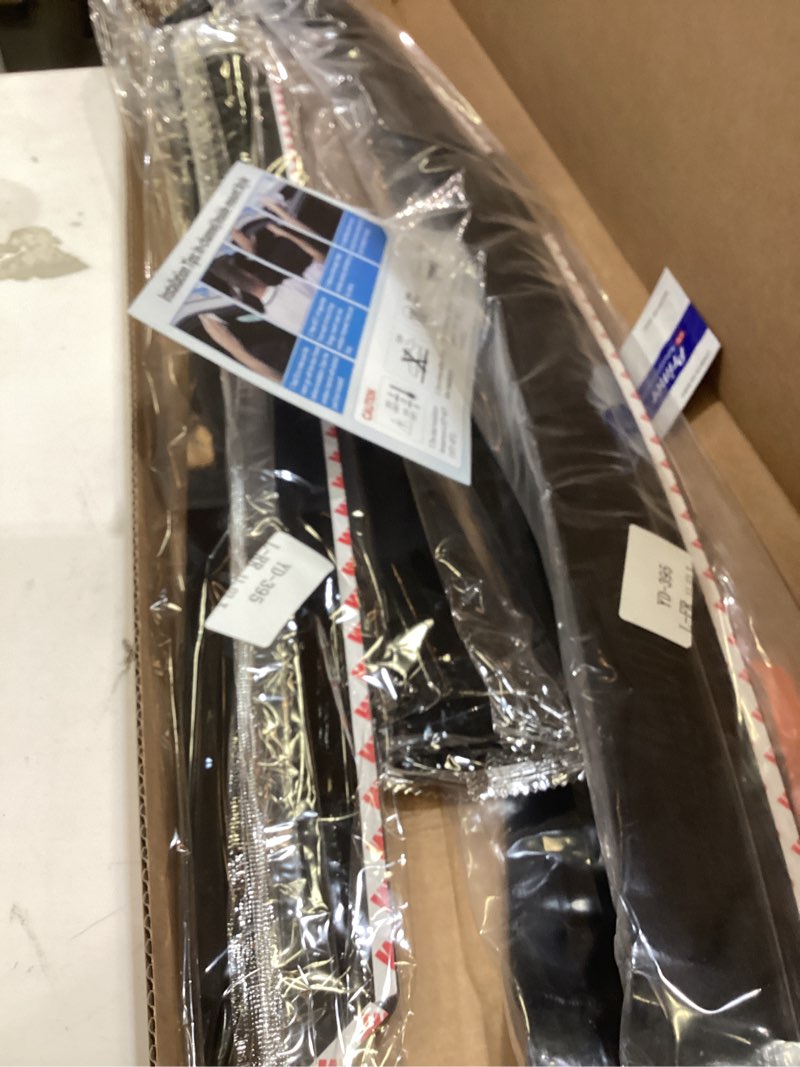 Condition photo showing Good Condition for in-channel rain guards for 2023-2026 kia sportage, window visor shields vent deflector shade wind dark smoke 2024 2025 23 24 25 26, tape-on inside-mount, 4pcs for 2023-2026 | kia sportage | in-channel