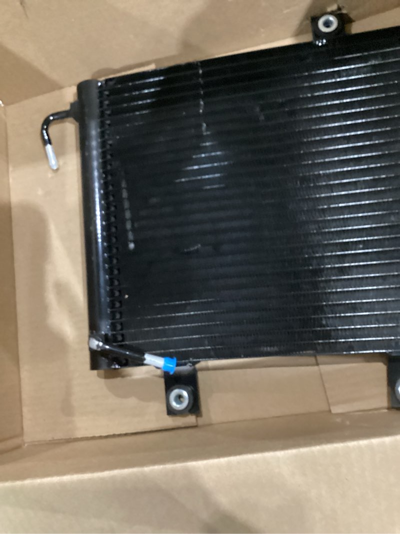 Condition photo showing As Is for for nissan xterra/frontier external transmission oil cooler 2005-2015 ni4050101 | 21606-ea51a
