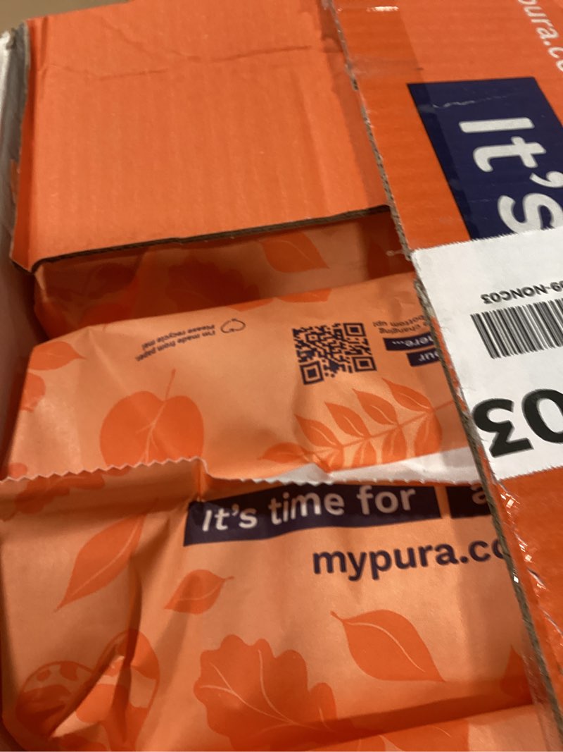 Condition photo showing New/Like New for pura size 5 eco-friendly diapers (24-35 lbs) totally chlorine free (tcf), hypoallergenic, soft organic cotton, sustainable, up to 12 hours leak protection, allergy uk, 6 packs of 20 (120 diapers) size 5 120