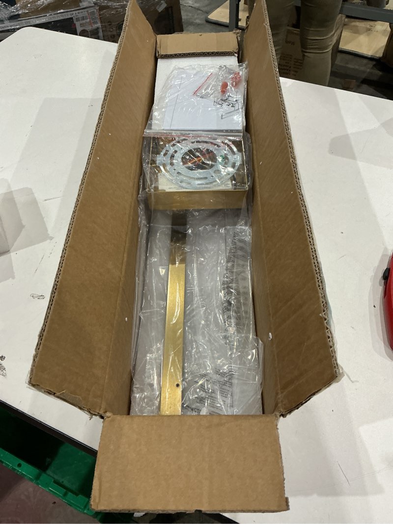 Condition photo showing Good Condition for gold vanity light - 24 inch modern bathroom light fixture over mirror 18w 3000k warm lighting dimmable led vanity lights for bathroom restroom mirror gold 24inch