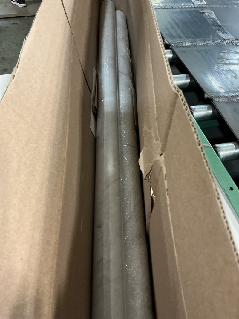 Condition photo showing Good Condition for Very Berry Sticker Marble Contact Paper (White Matte, 39" x 118", 2 Pack) Premium Peel and Stick Wallpaper for Countertop, Bathroom Vanities & Cabinets, Renter Friendly, Waterproof Vinyl White Matte 39" x 118" (2-pack)
