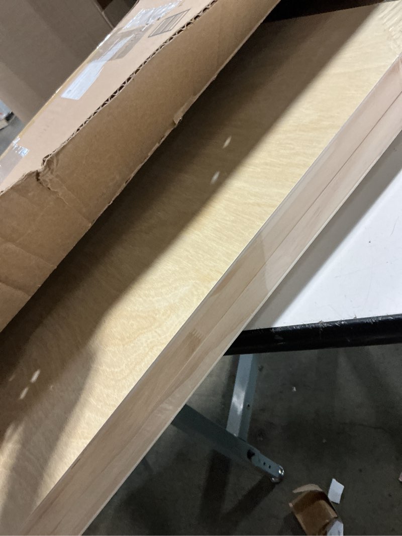 Condition photo showing Good Condition for falling in art unfinished birch wood panels kit for painting, wooden canvas 2 pack of 20”x24” studio 3/4” deep, cradle boards for pouring, art, crafts, burning and more 20*24 2-pack