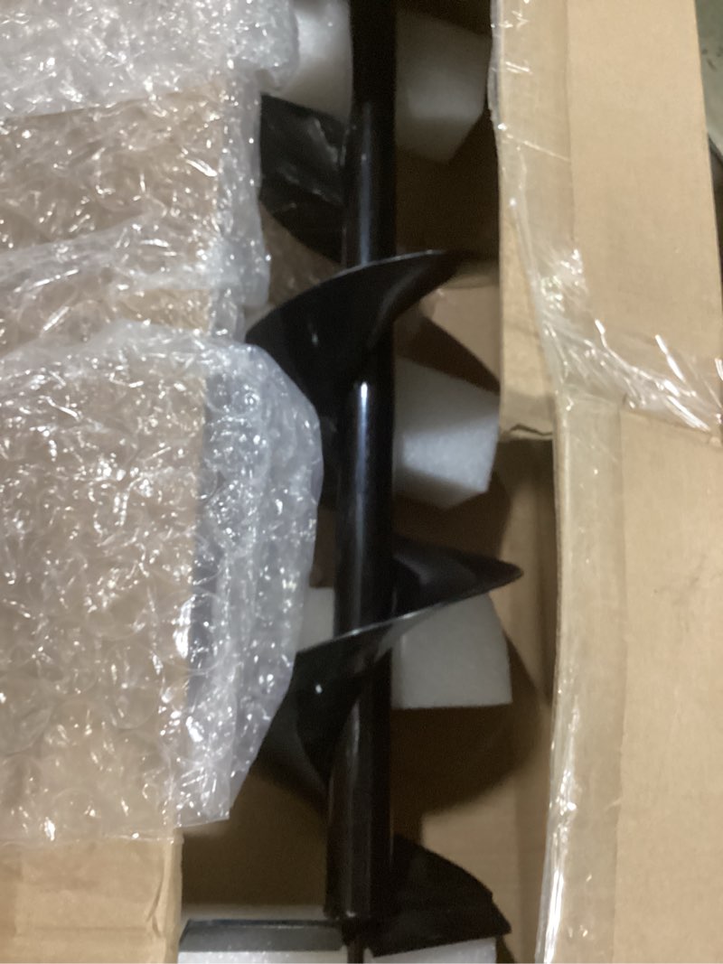 Condition photo showing Good Condition for similar to syitcun auger drill bit for planting - 4\"x12\" heavy-duty garden auger spiral drill bit - bulb planter tool & post hole digger - 3/8\" hex drive drill