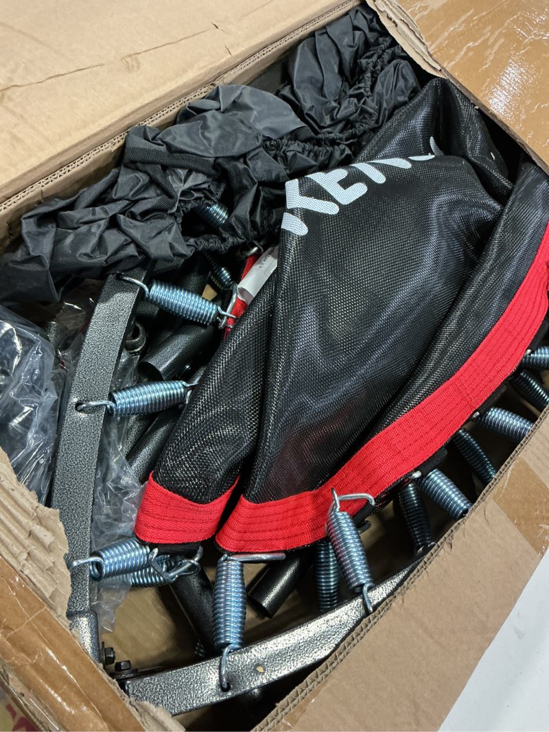 Condition photo showing Good Condition for 40/48" Foldable Rebounder Trampoline for Adults with Bungee, 450/550 LBS Quiet Indoor Mini Trampoline for Adults Fitness, Gym Workout, Home Exercise 40" U-Bar Red