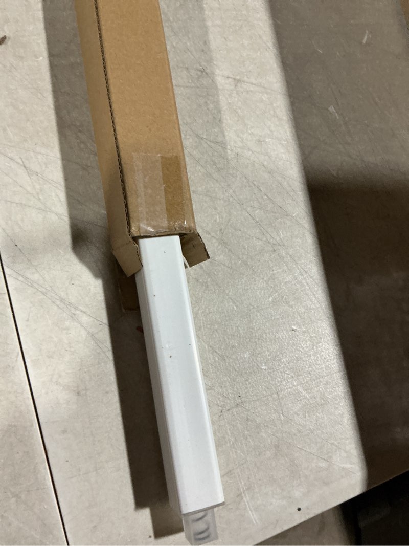 Condition photo showing As Is for IWIWE 24 Inch Towel Bar Replacement Rod for Ceramic Holder - Spring Loaded Adjustable Square Plastic Towel Rod for Bathroom and Kitchen Porcelain Holders (White Reliable Plastic)