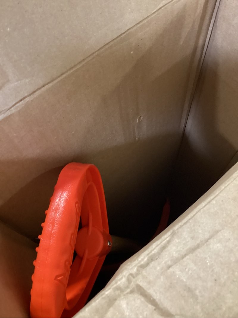 Condition photo showing Good Condition for Bigfoot 21  Poly Pusher Snow Shovel - Wooden Handle