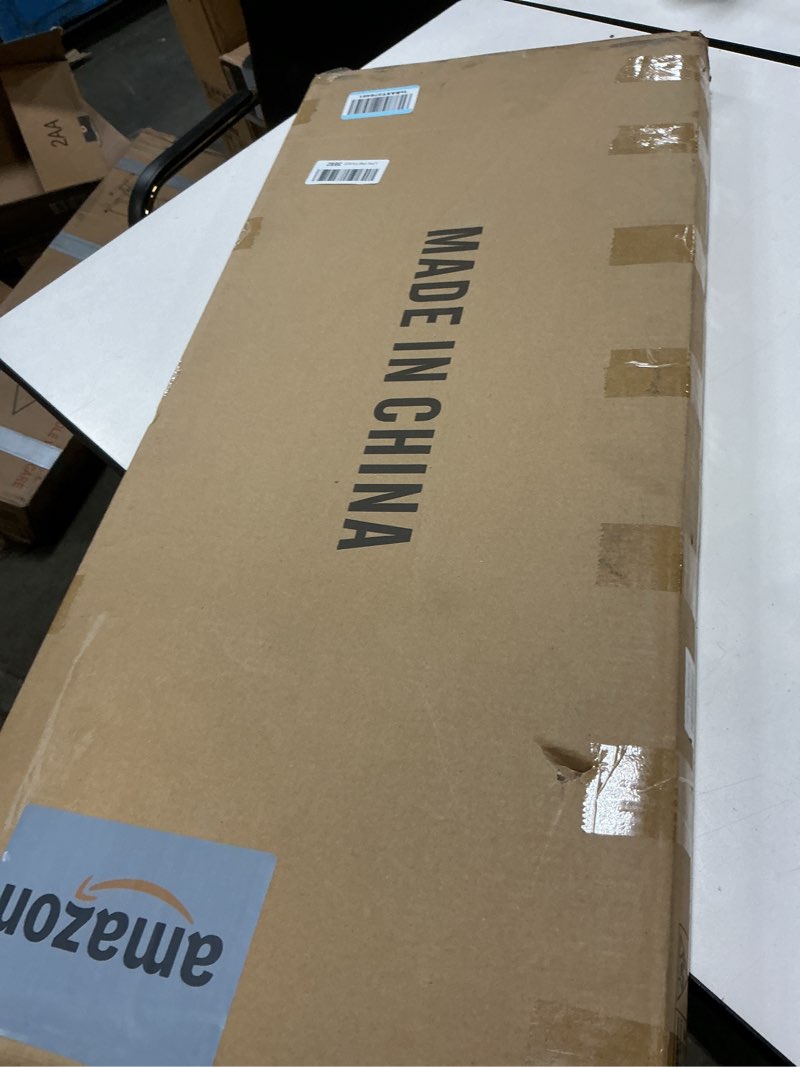 Condition photo showing New/Like New for IAE Wall Mounted Folding Table with Pine Wood,36" x 14" Floating Wall Desk,Laundry Folding Table with Shelf Brackets,Fold Down Desk Shelf,Folding Workbench for Home,Dining,Laundry Room,Kitchen,Teak