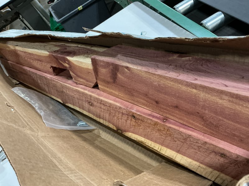 Condition photo showing Good Condition for gibraltar mailbox deluxe drive in mailbox and address posts cedar