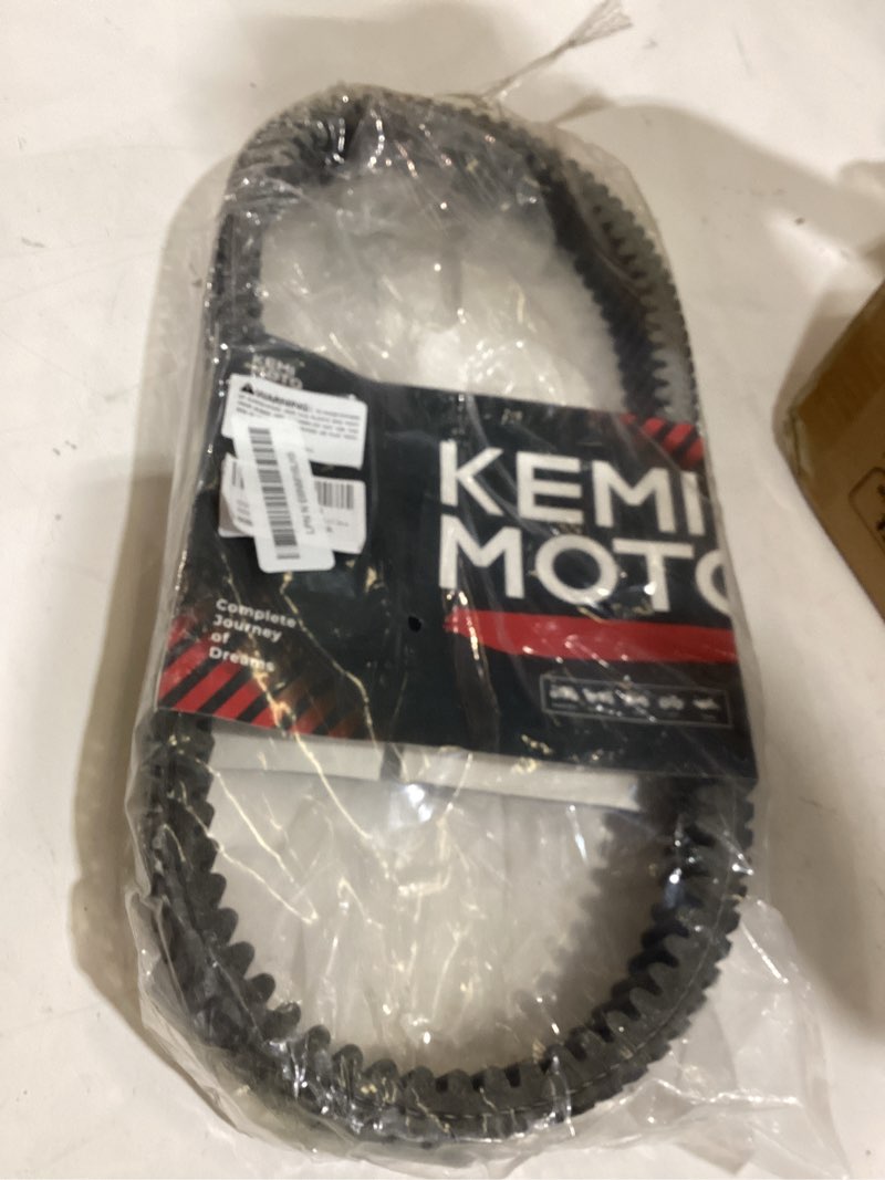 Condition photo showing Good Condition for kemimoto x3 cvt drive belt compatible with can-am maverick x3 max 2017-2025 | heat-resistant rubber, aramid string cord, precise occlusal spacing design, replaces oem 422280652 422280651