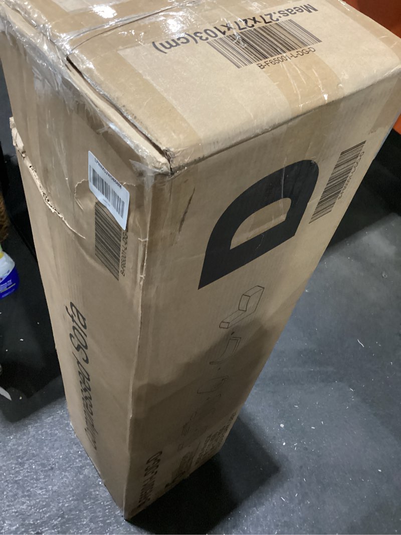 Condition photo showing As Is for Novilla 106" Modular Sectional Sofa, Modern Cloud Sectional Couch with Smarts Coil® Support, U-Shape Boneless Couch for Living Room Apartments, No Assembly Required, Dark Gray (Only 1 box)