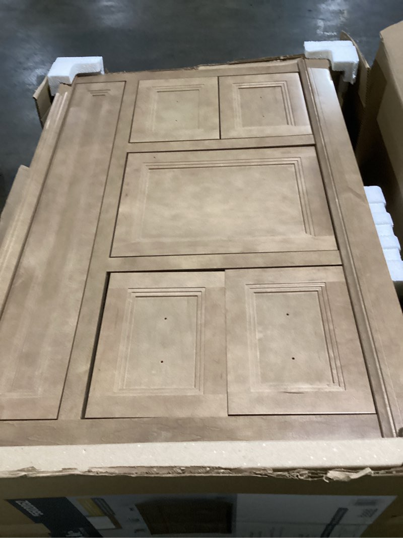 Condition photo showing Good Condition for style selections merrill 48-in sand bathroom vanity base cabinet without top