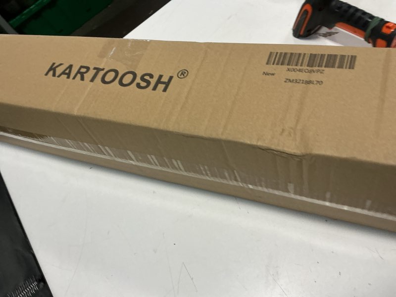 Condition photo showing New/Like New for kartoosh removable battery operated wall sconces with remote control, stepless colors 3000k-6000k & dimming, 350°rotate, led black wireless wall light for living room, bedroom, 28.3 inch (2 pack) black 28.3 inches