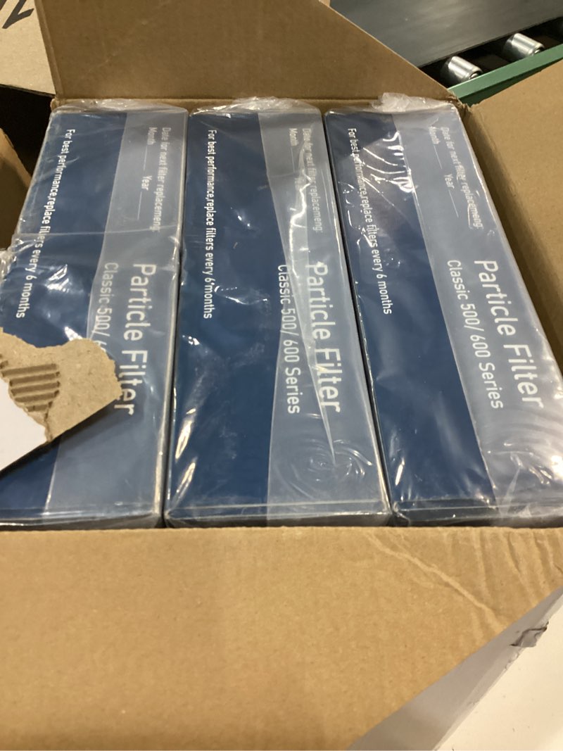 Condition photo showing Good Condition for 3-Pack Classic 500/600 Series HEPA Filter Replacement Compatible with Blueair Classic 500/600 Series Air Cleaner Purifiers 501 503 505 510 550E 555EB 601 603 605 650E Particle Filter Dual Protection-Pack of 3